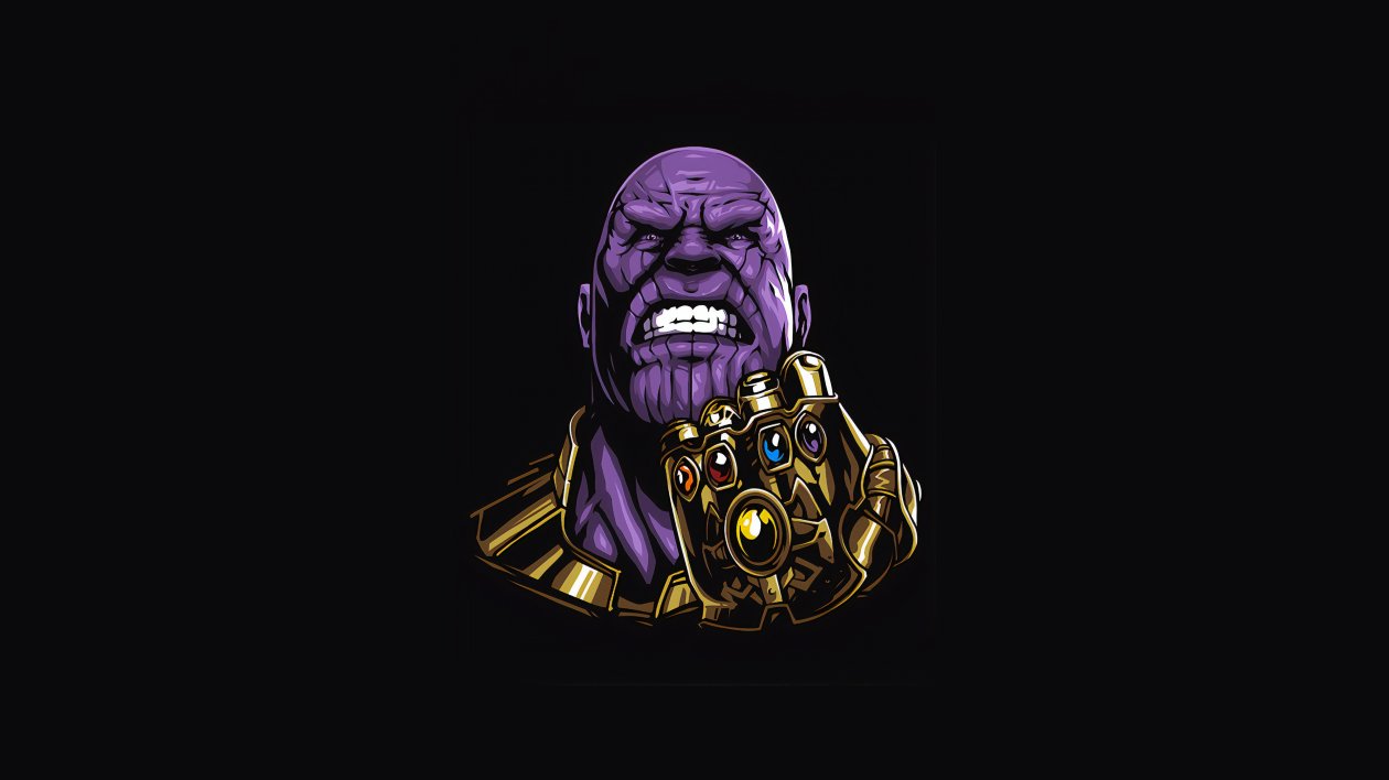Thanos Minimal 4k
