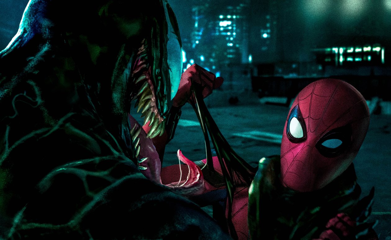 Venom Vs Spiderman 4k 2020
