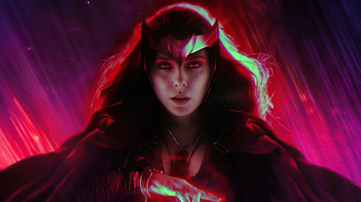 Scarlet Witch Wandavision 2020 4k