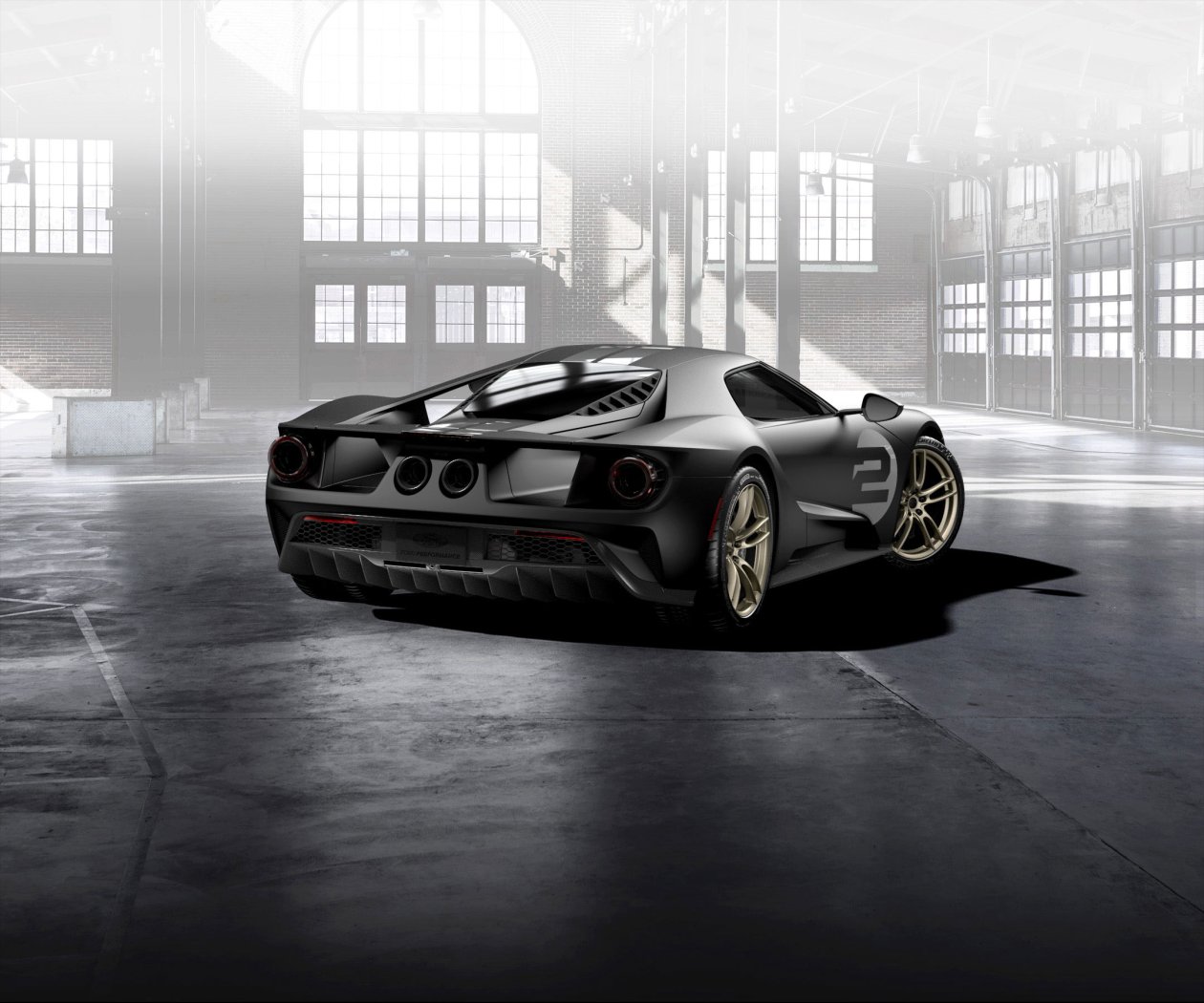 Ford GT 66 Heritage Edition Rear