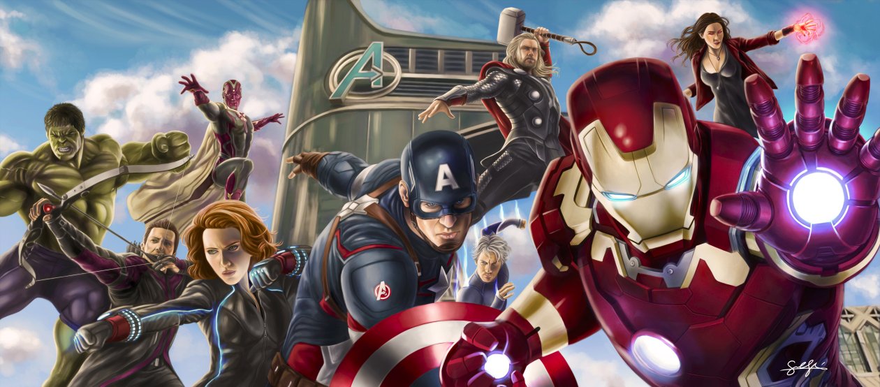 Avengers Assemble Artwork