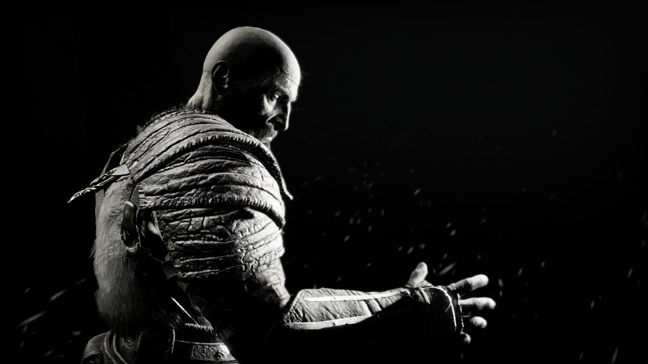 Kratos In God Of War 4K