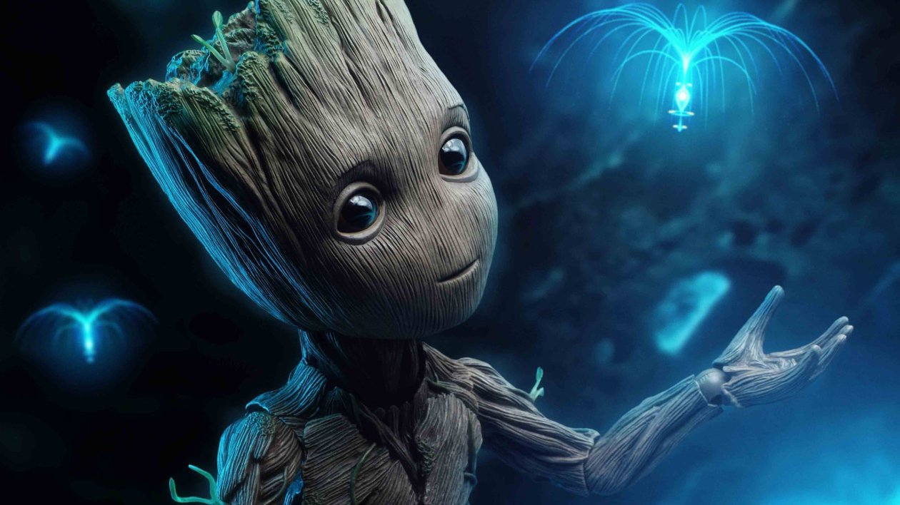 Baby Groot 4k