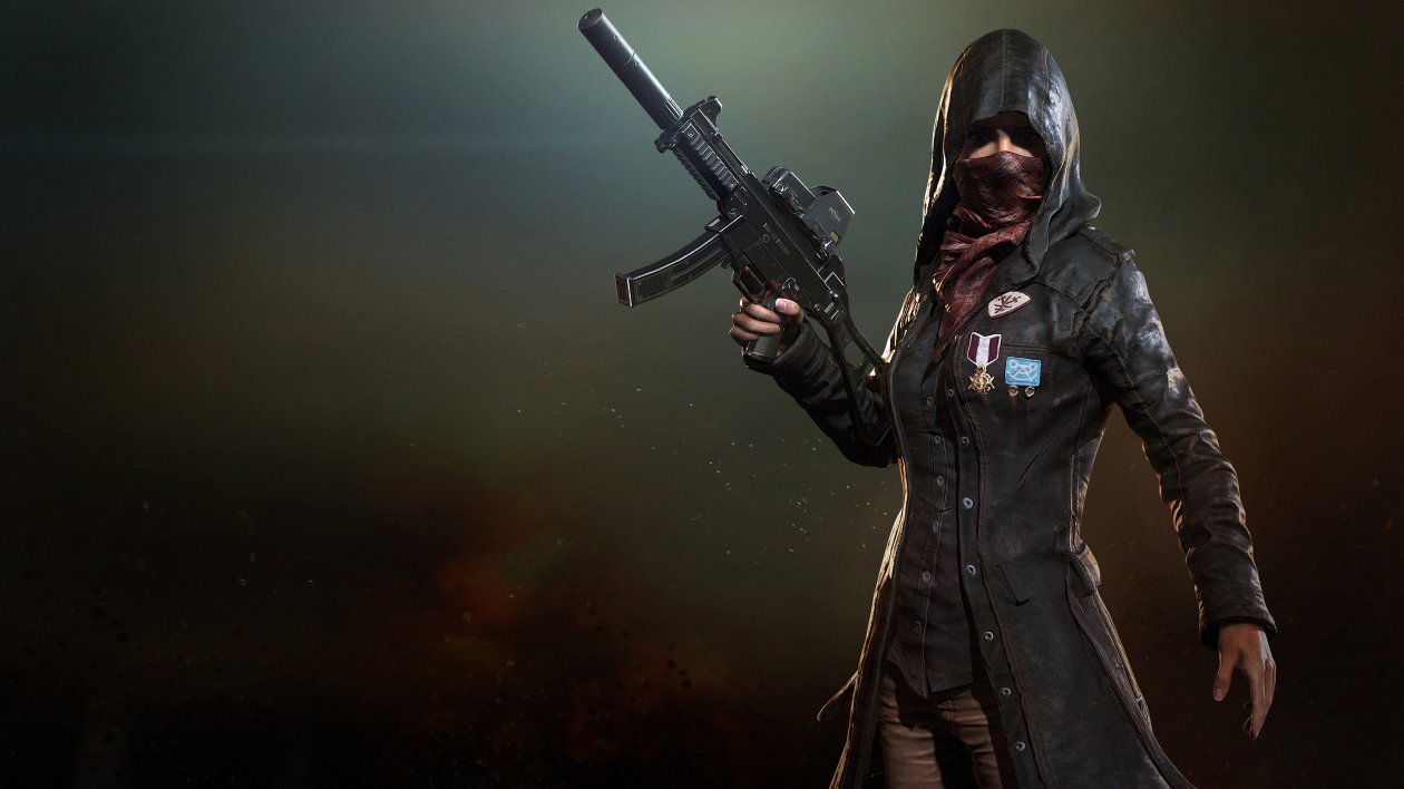Pubg Trenchcoat Girl 4k