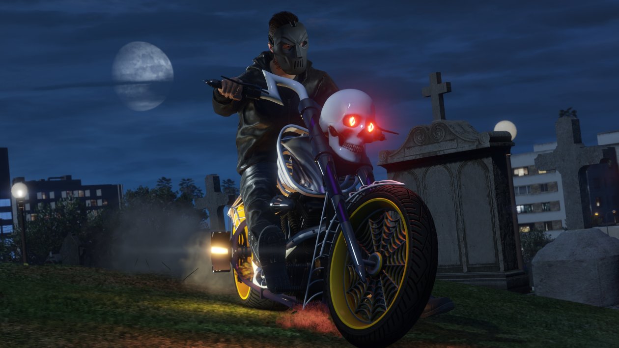 GTA 5 Online Halloween DLC Bike