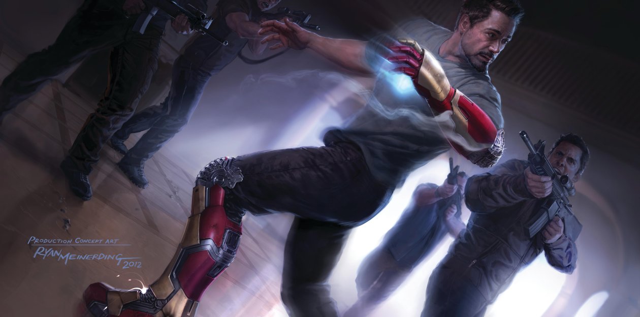 Tony Stark As Iron Man Artwork 5k