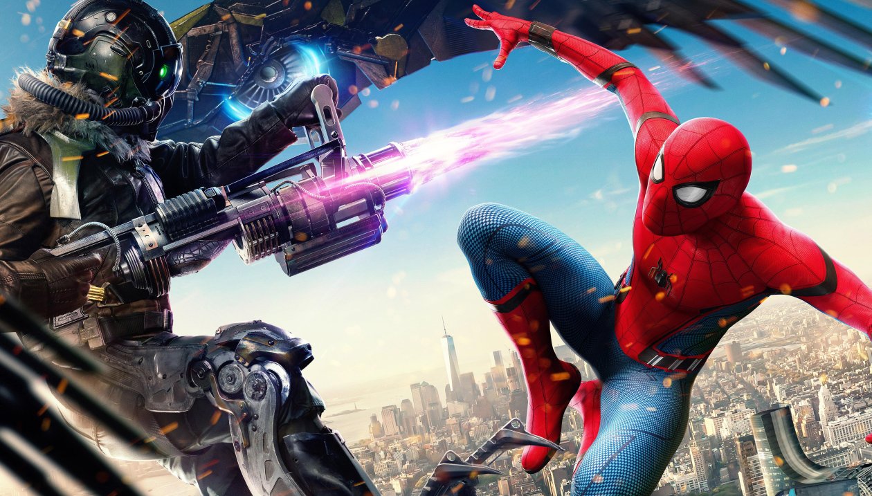 Vulture And Spiderman Homecoming 4k