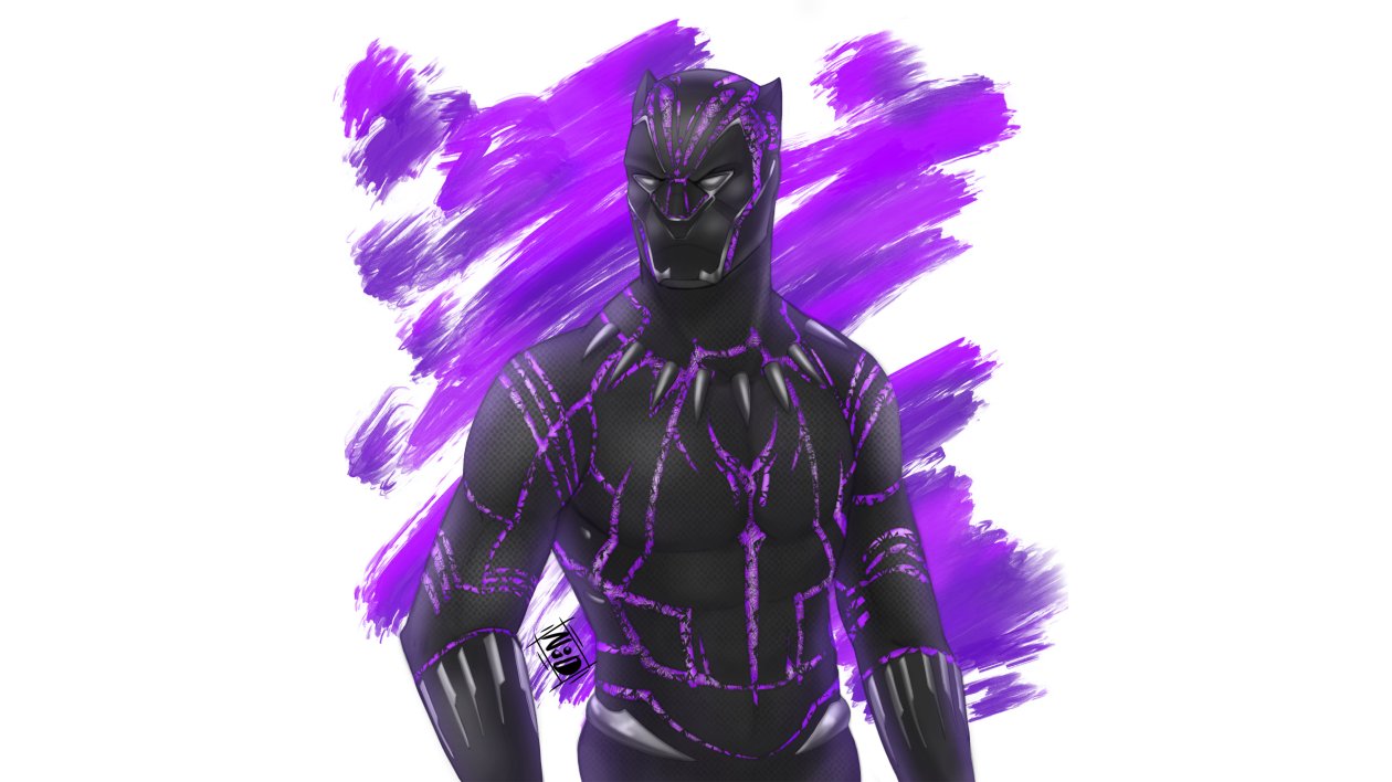 Black Panther Fan Made Artwork