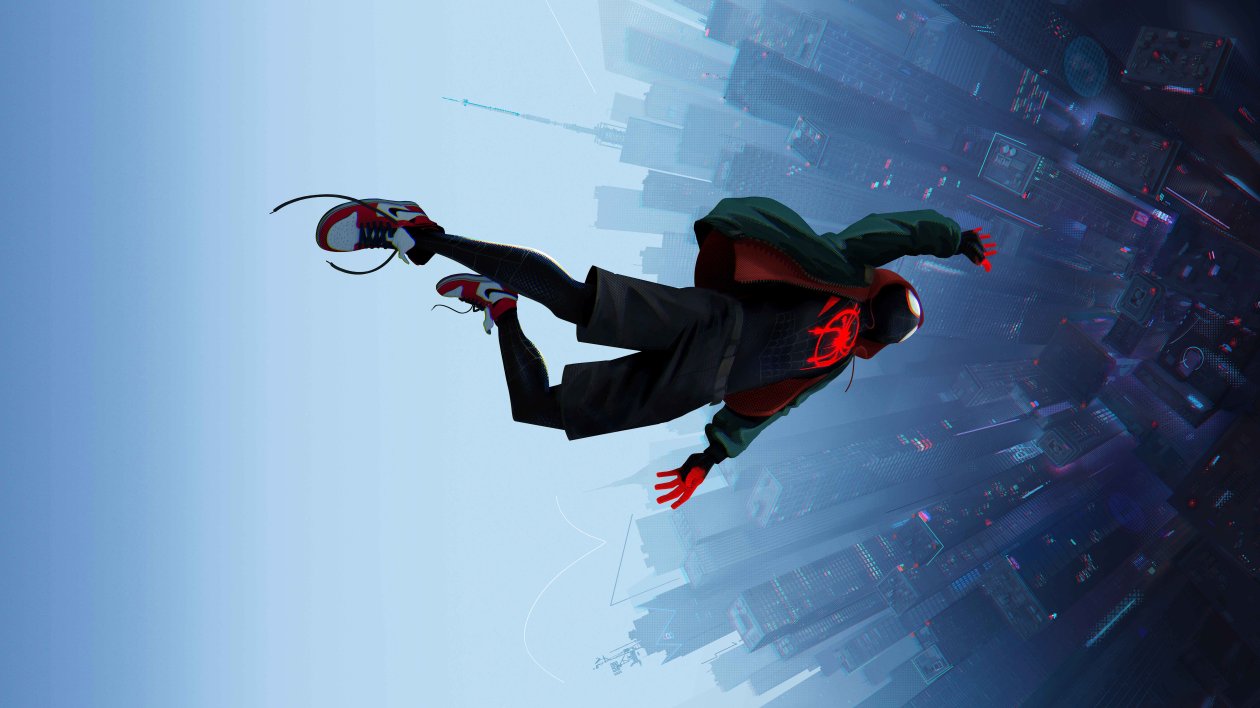 SpiderMan Into The Spider Verse Movie 8k