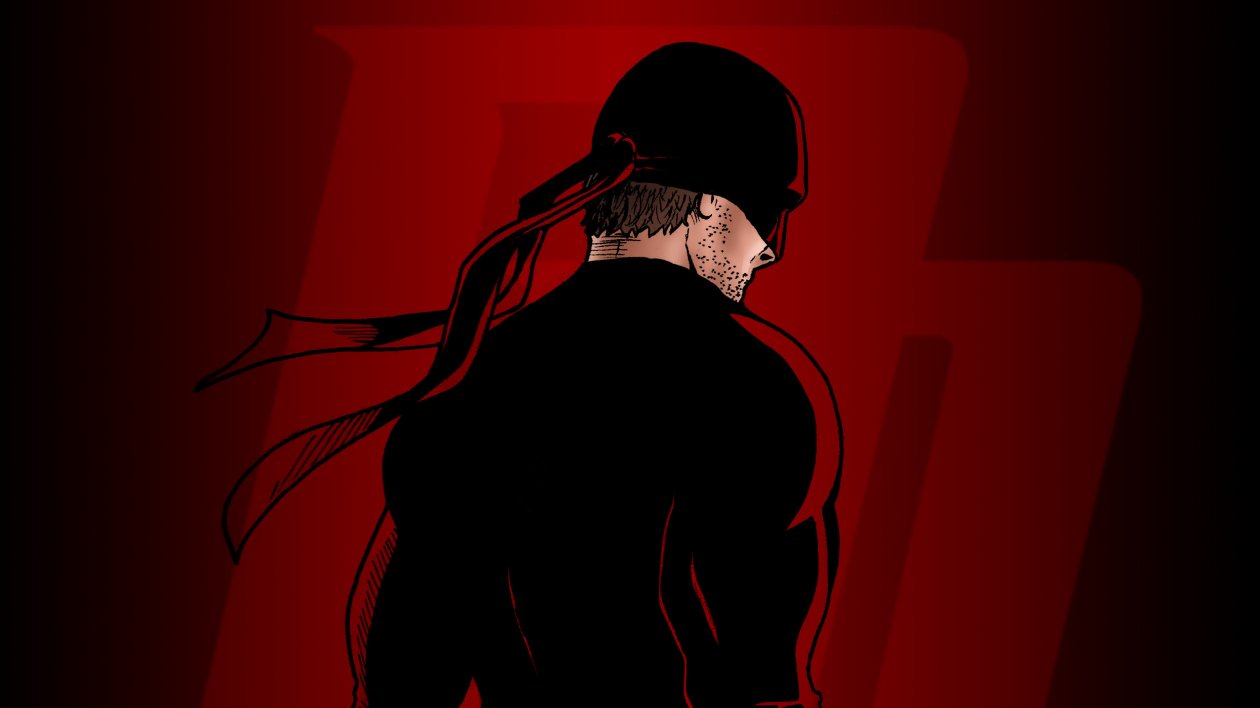 DareDevil Illustration Poster