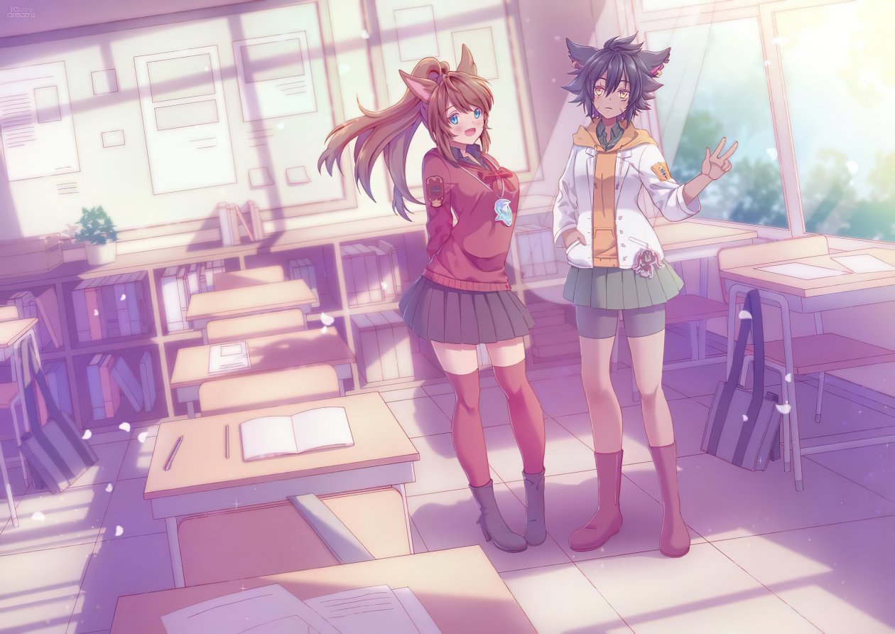 Classroom Anime 4k