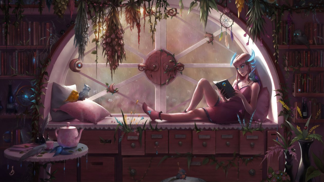 Reading A Book