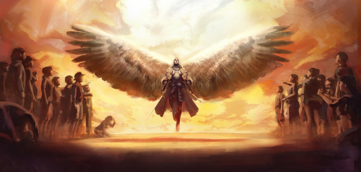 Man With Wings 4k