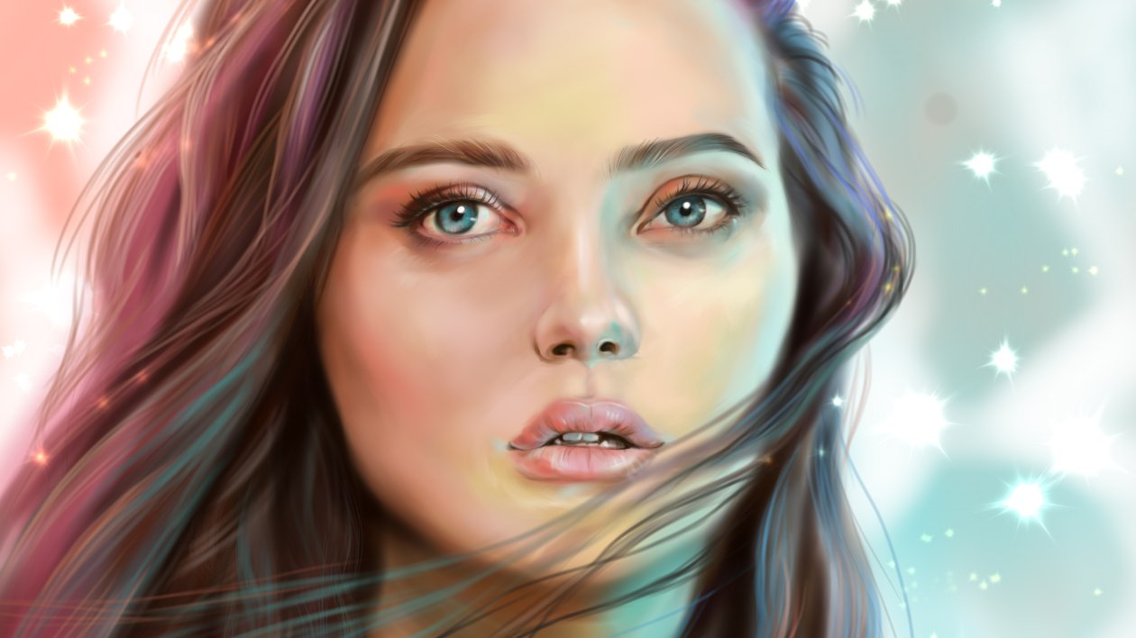 Katherine Langford Digital Portrait