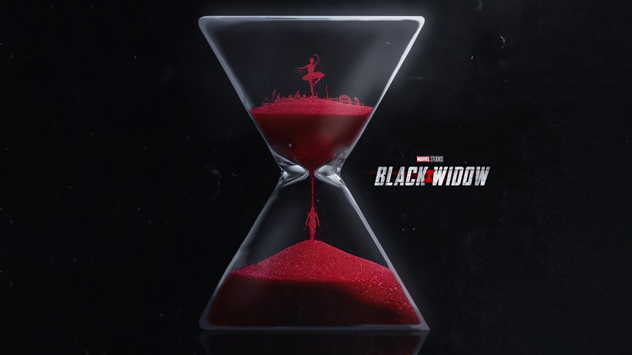 Black Widow Movie Poster 8k