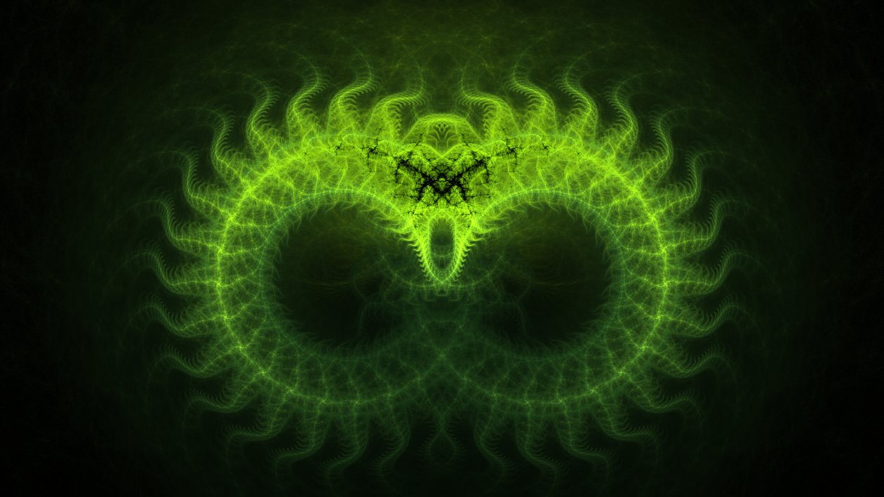 Digital Art Abstract Green