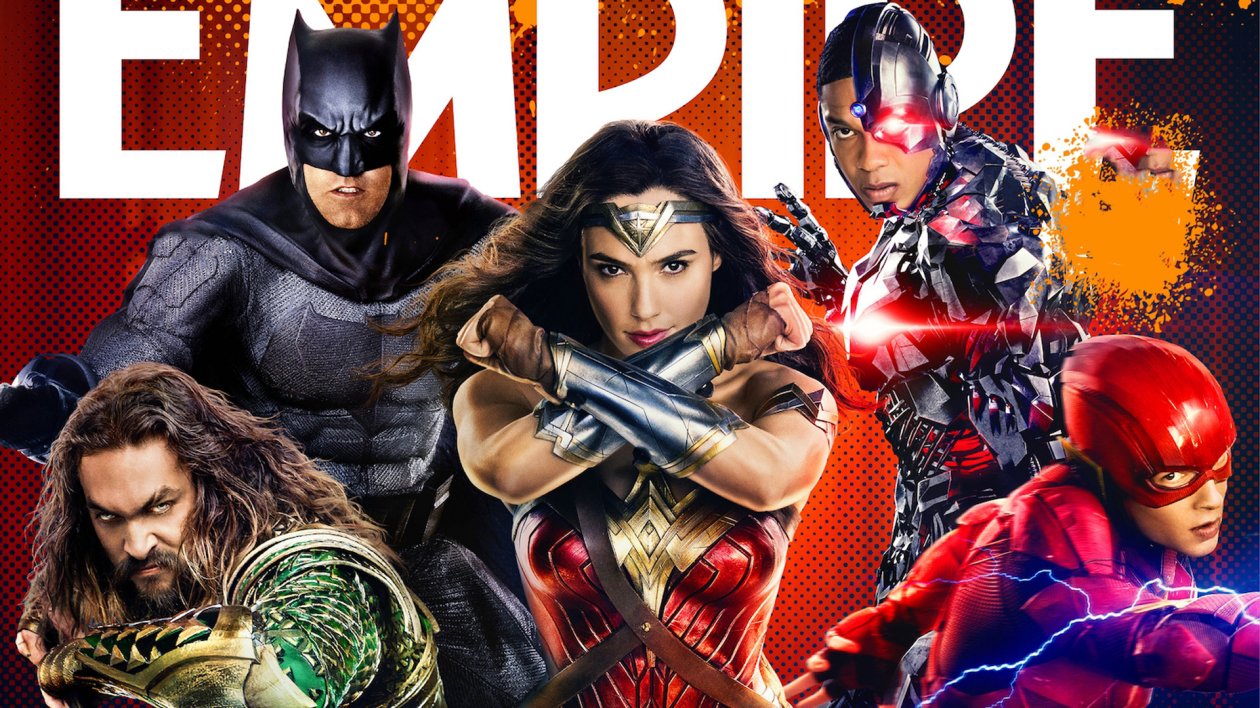 Justice League Empire Magazine Cover