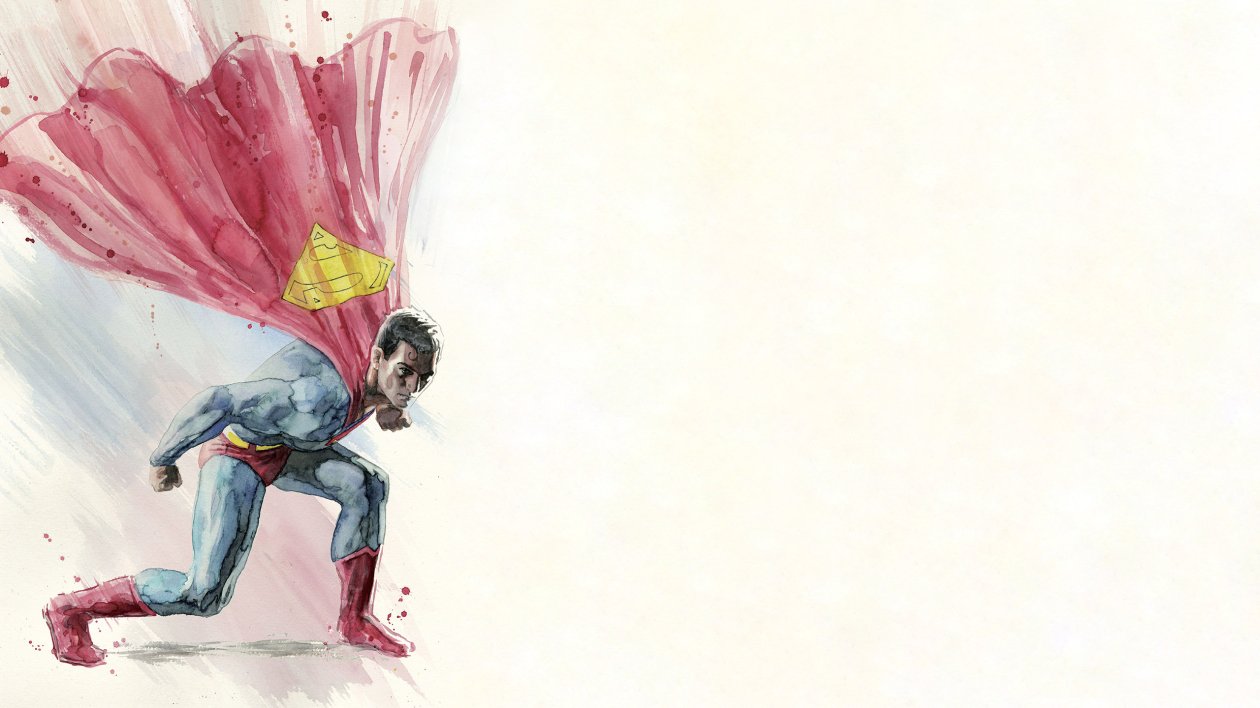 Superman Comic Art