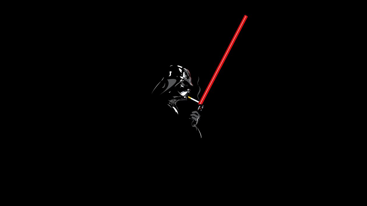 Darth Vader Minimalism 4k