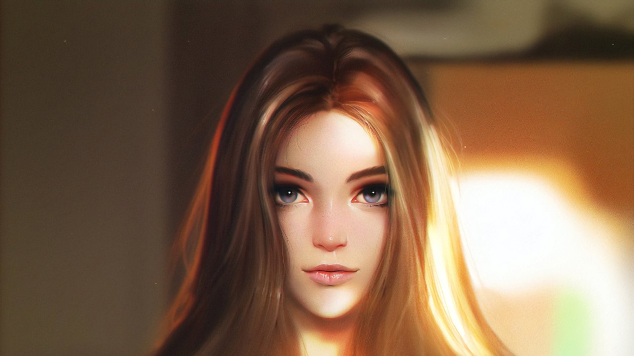 Afternoon Light On Face