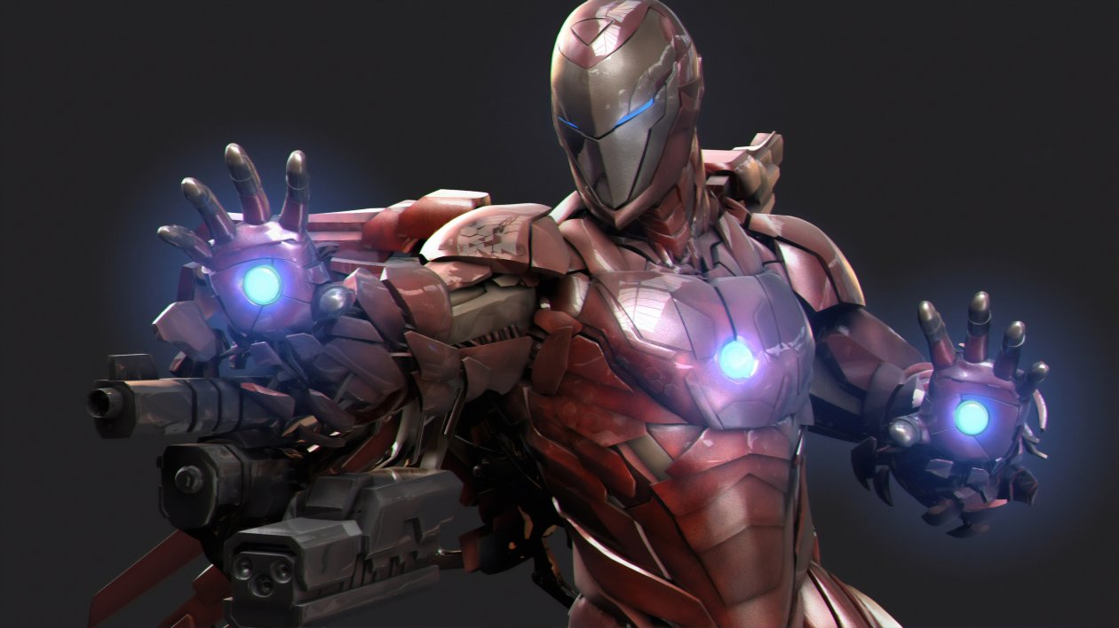 Art New Iron Man 4k