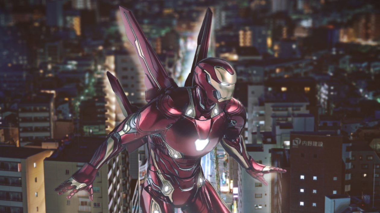 Iron Man With Wings 4k