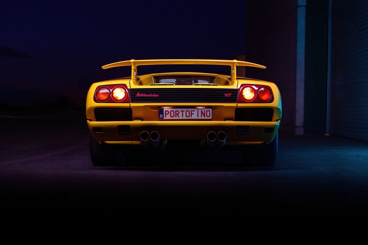 2022 Lamborghini Diablo Rear 5k