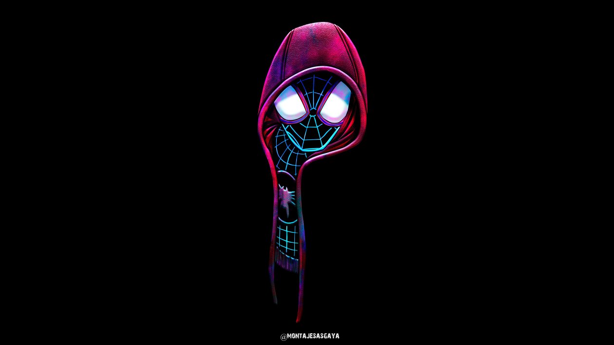 Spiderman Dark Illustration 4k
