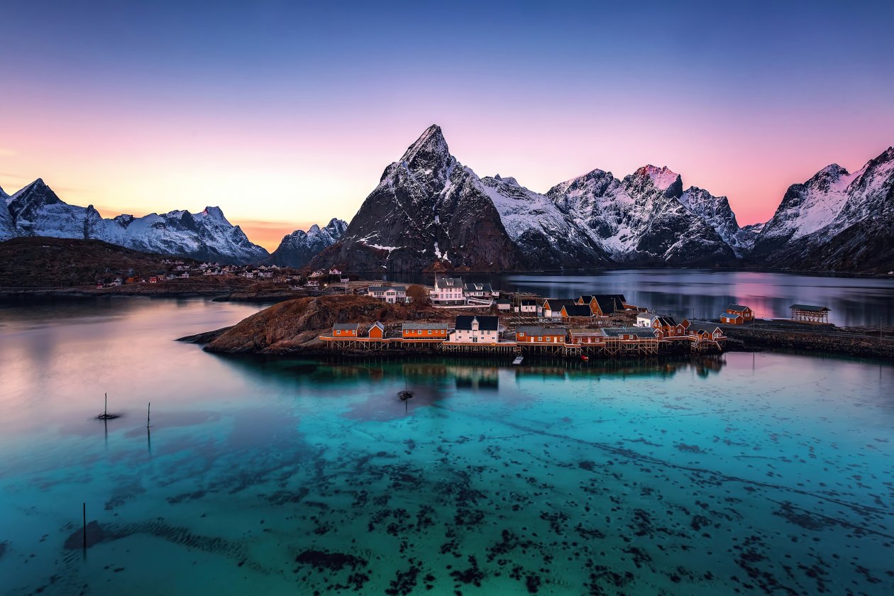 Norway Sunrises And Sunsets Mountains 4k