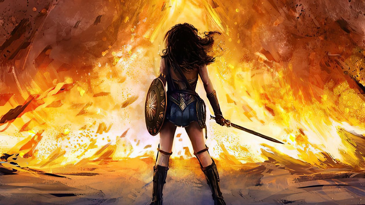 Wonder Woman Vs Ares 4k