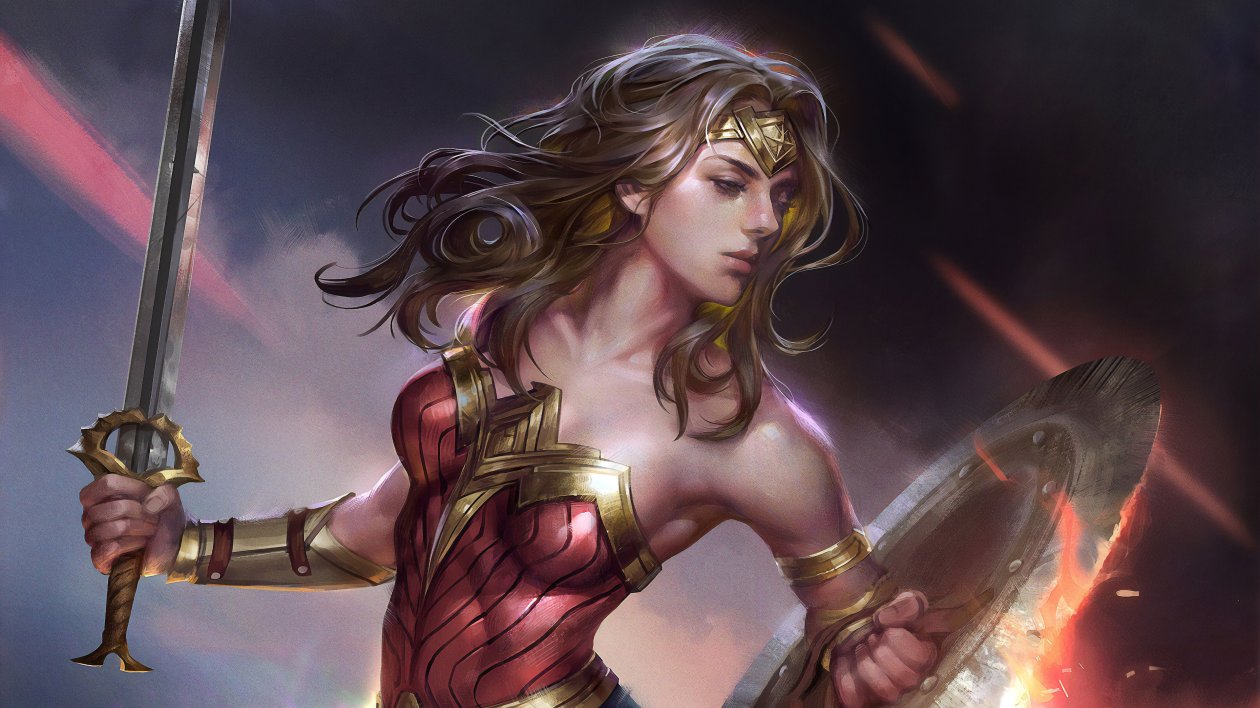 4k ArtWonder Woman