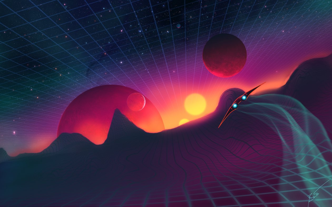 Retro Space Art