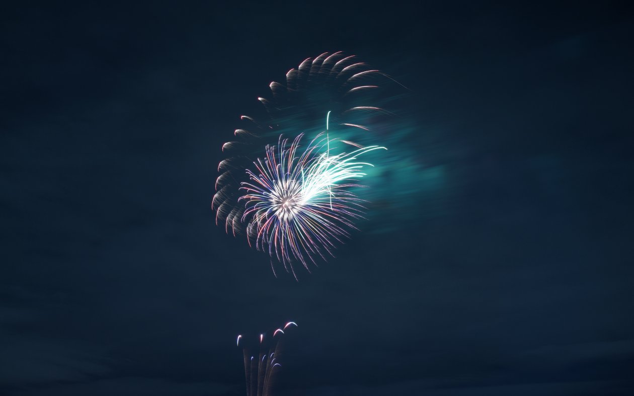 Fireworks Night 4k