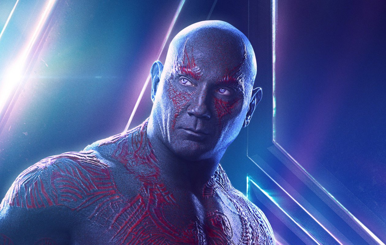 Drax In Avengers Infinity War New Poster
