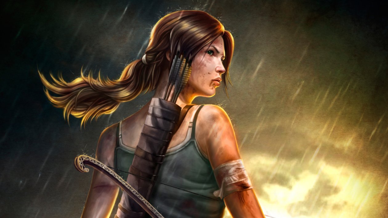 Lara Croft Tomb Raider 4k Artwork