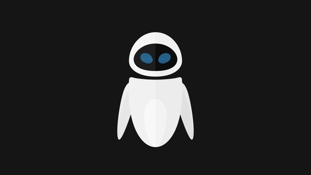 Wall E Eve Minimal 4k