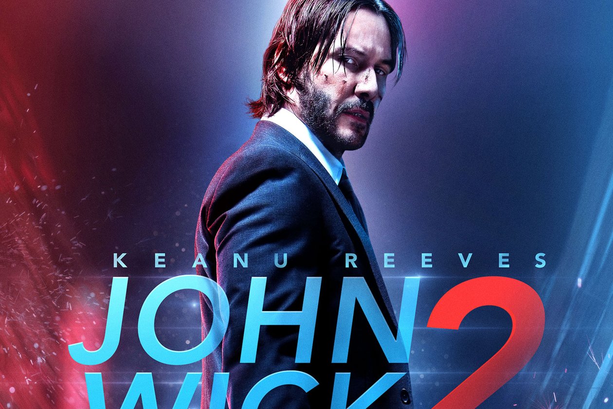 John Wick 2 Bluray Poster