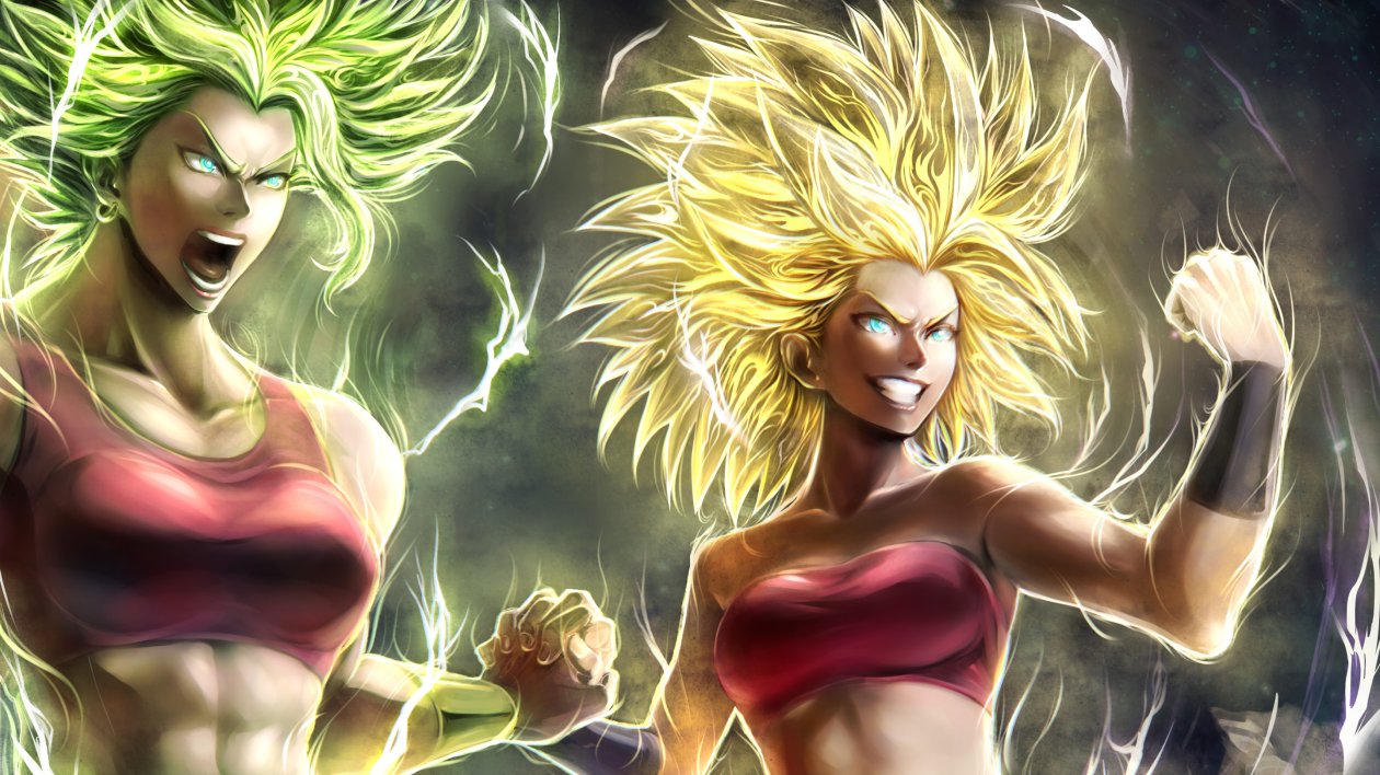 Caulifla Kale Dragon Ball Super Girls
