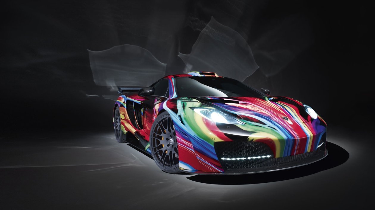 Mclaren Colorful Art