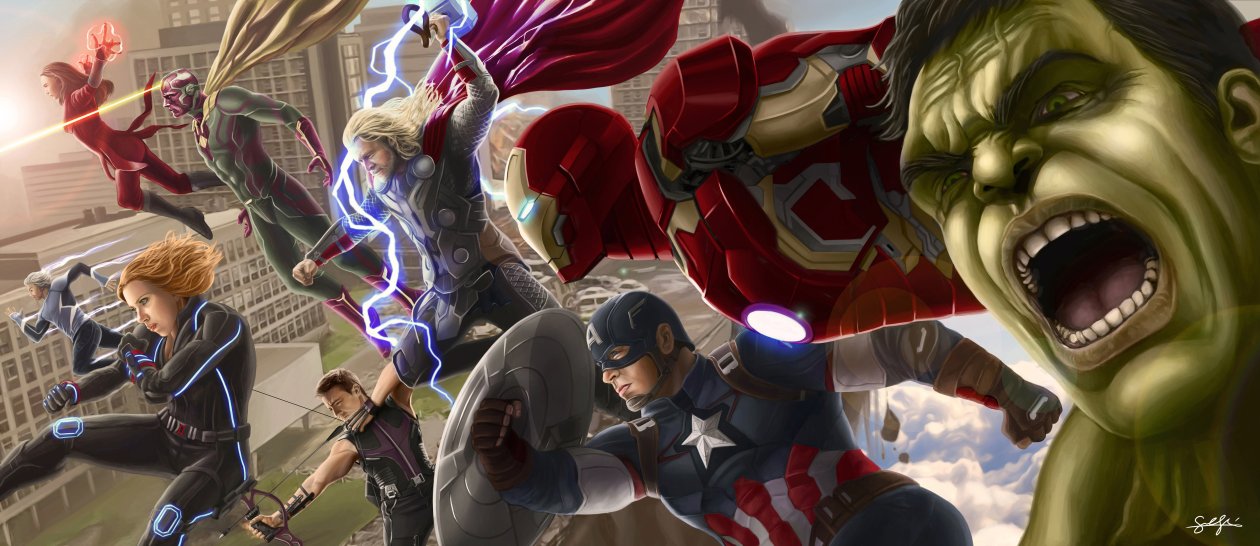 Avengers Age Of Ultron Artwork 10k