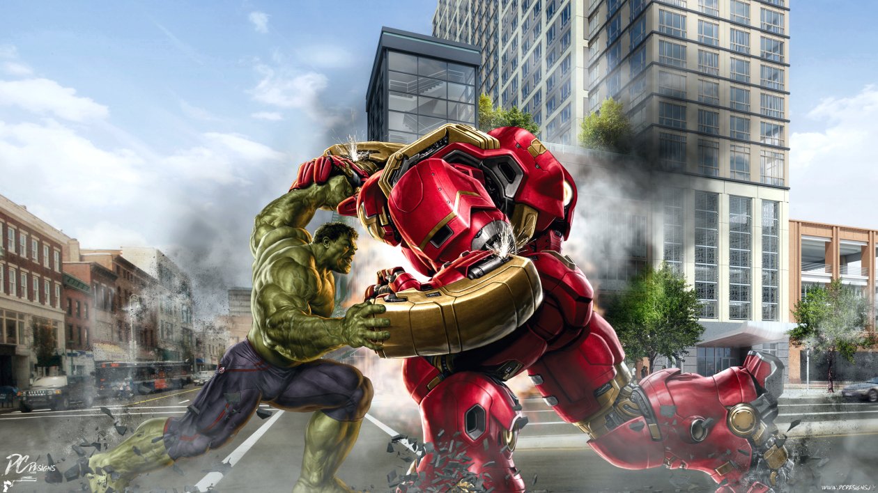 Hulk And Hulkbuster