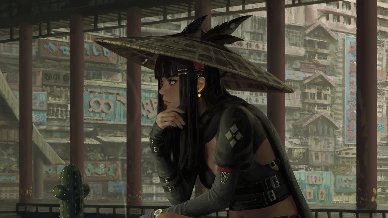 Train Stop Anime 4k