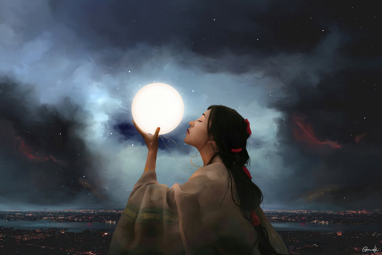 Kissing The Moon