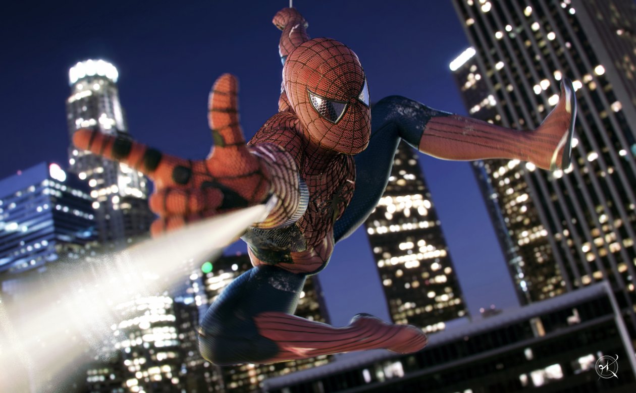 Spiderman 4k New Digital Art