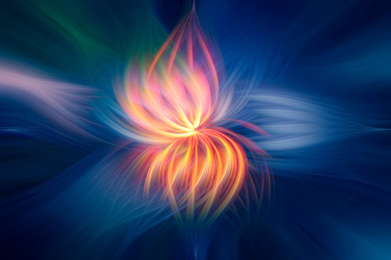 Fireflower Abstract 4k 5k