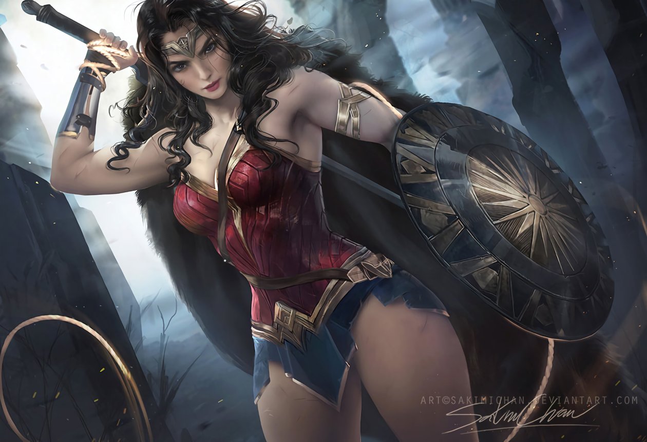 Wonder Woman Amazing Artwork