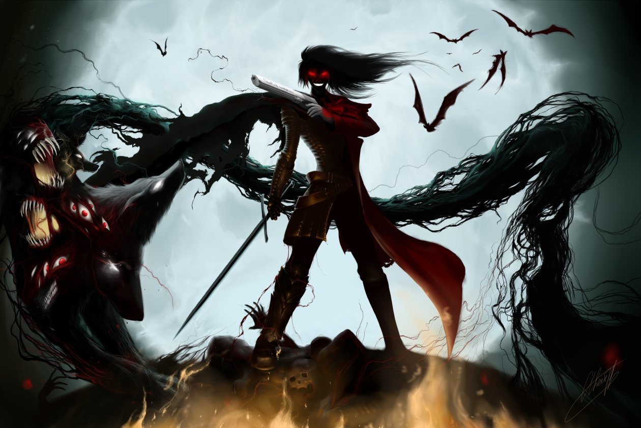 Alucard Hellsing Ultimate Dracula Gothic 4k