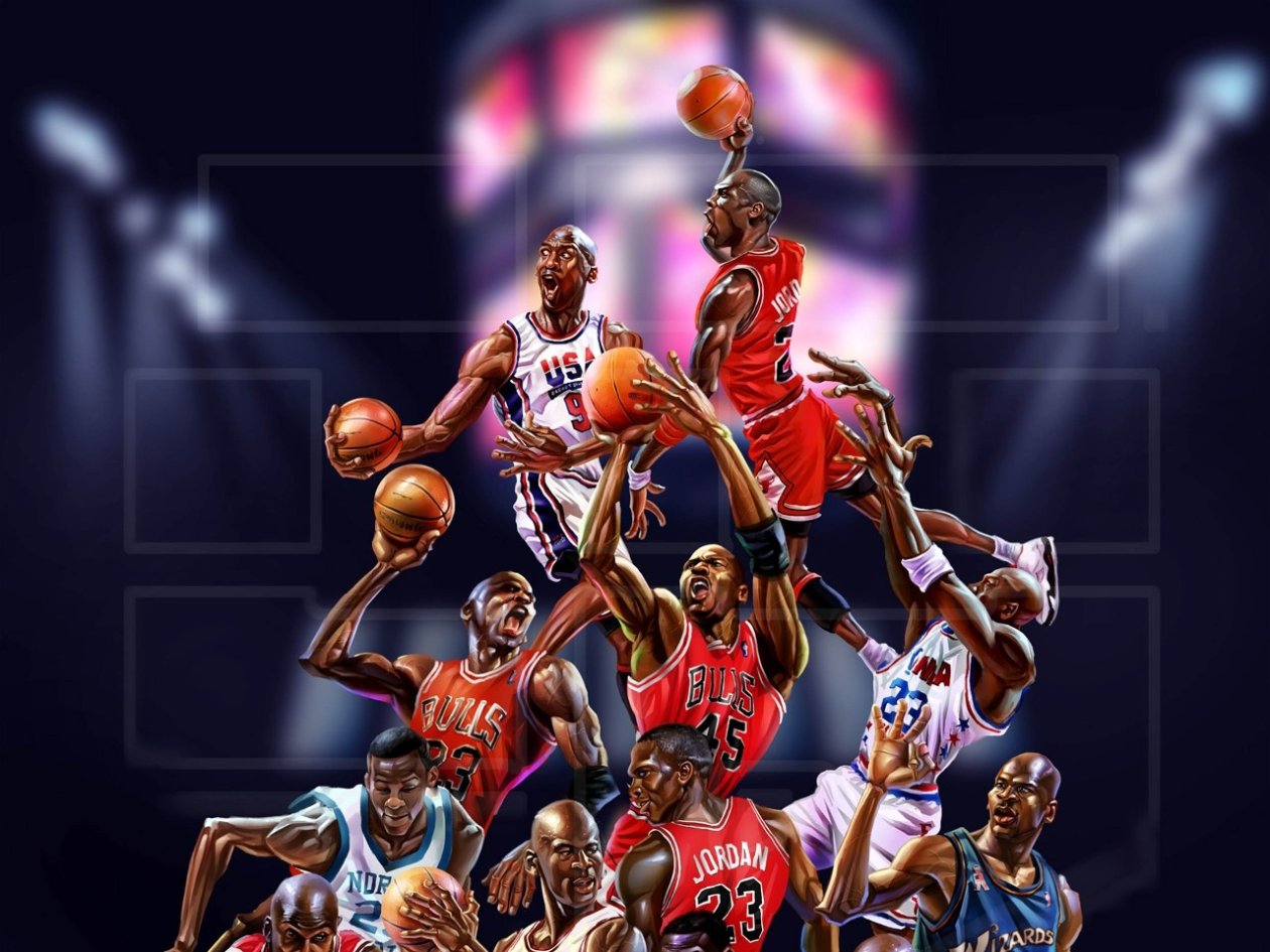 Fond d'écran Michael Jordan Art
