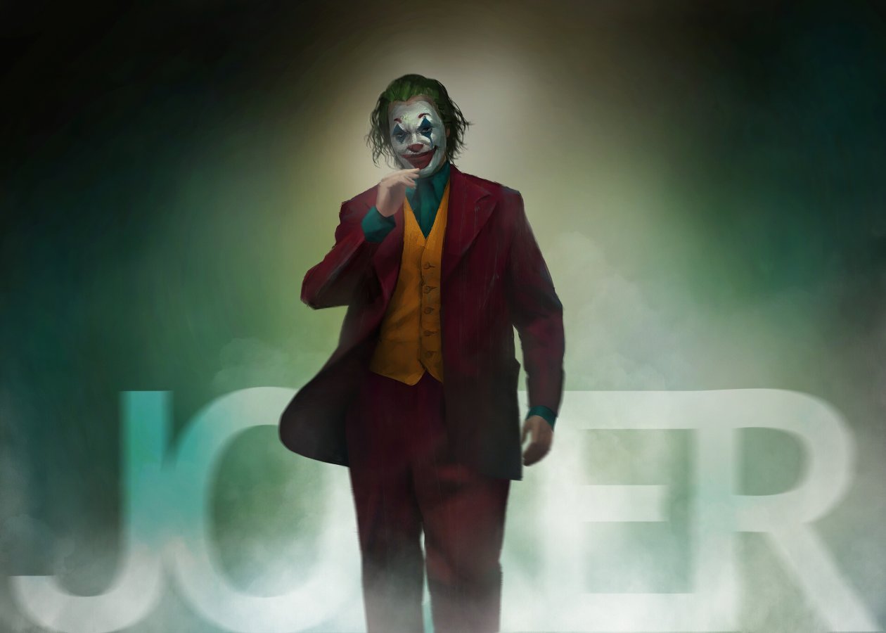 Joker Walking Art
