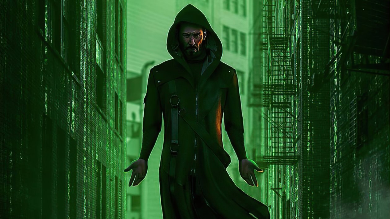 Keanu Reeves The Matrix 4k
